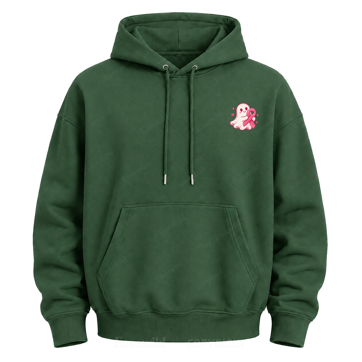 Pink For A Purpose Ghost Graphic Hoodie