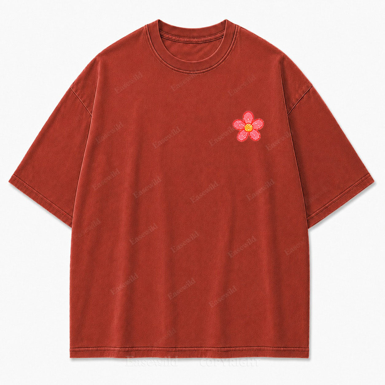 Grow Wild Wildflower Botanical Washed Graphic Tee