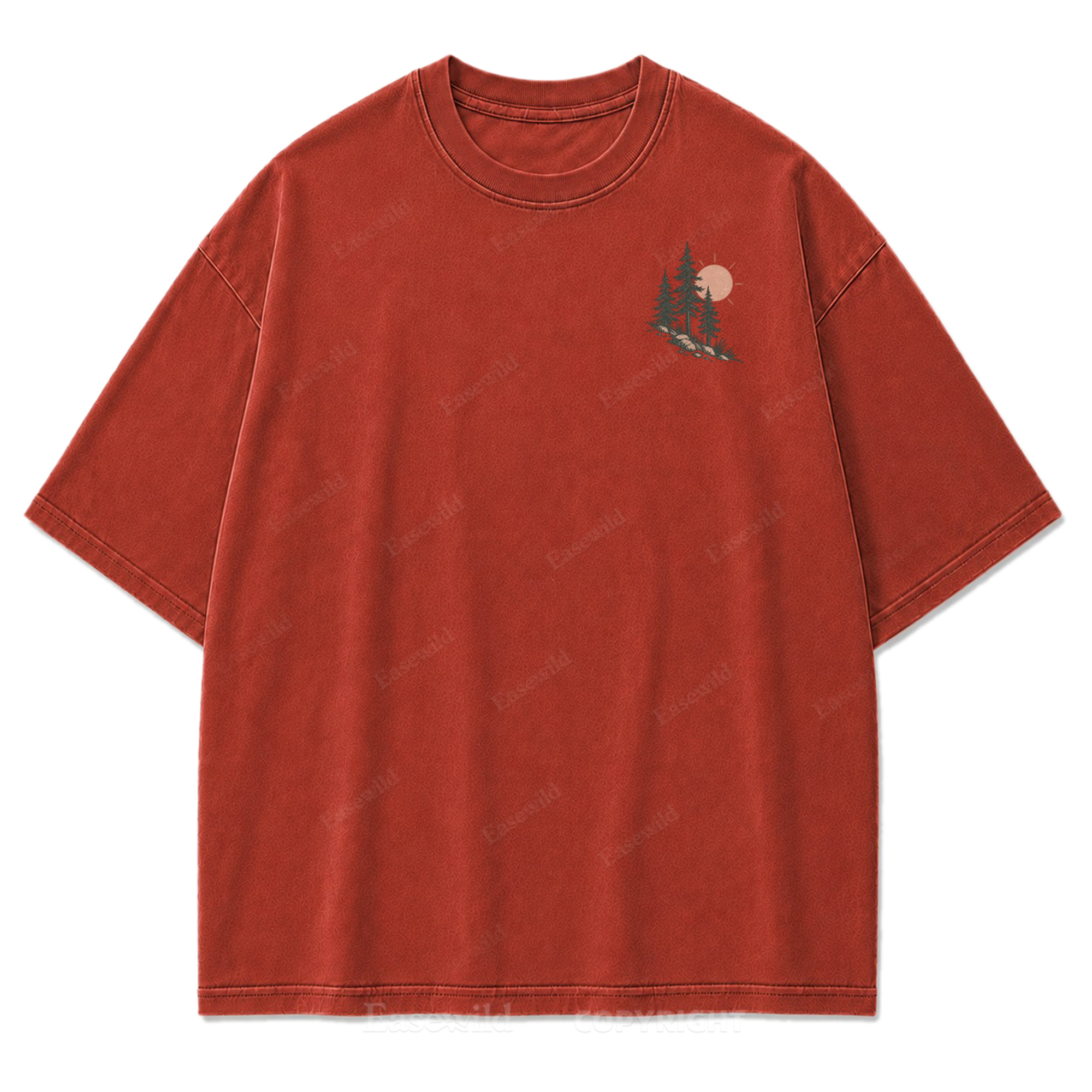 Lost in the Right Direction verwaschenes T-Shirt