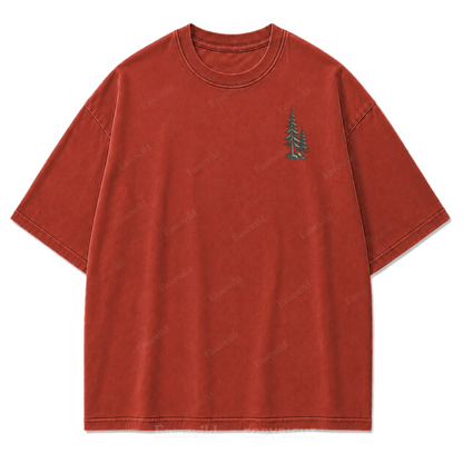 Wilderness Reflections Mountain Washed Print Tee