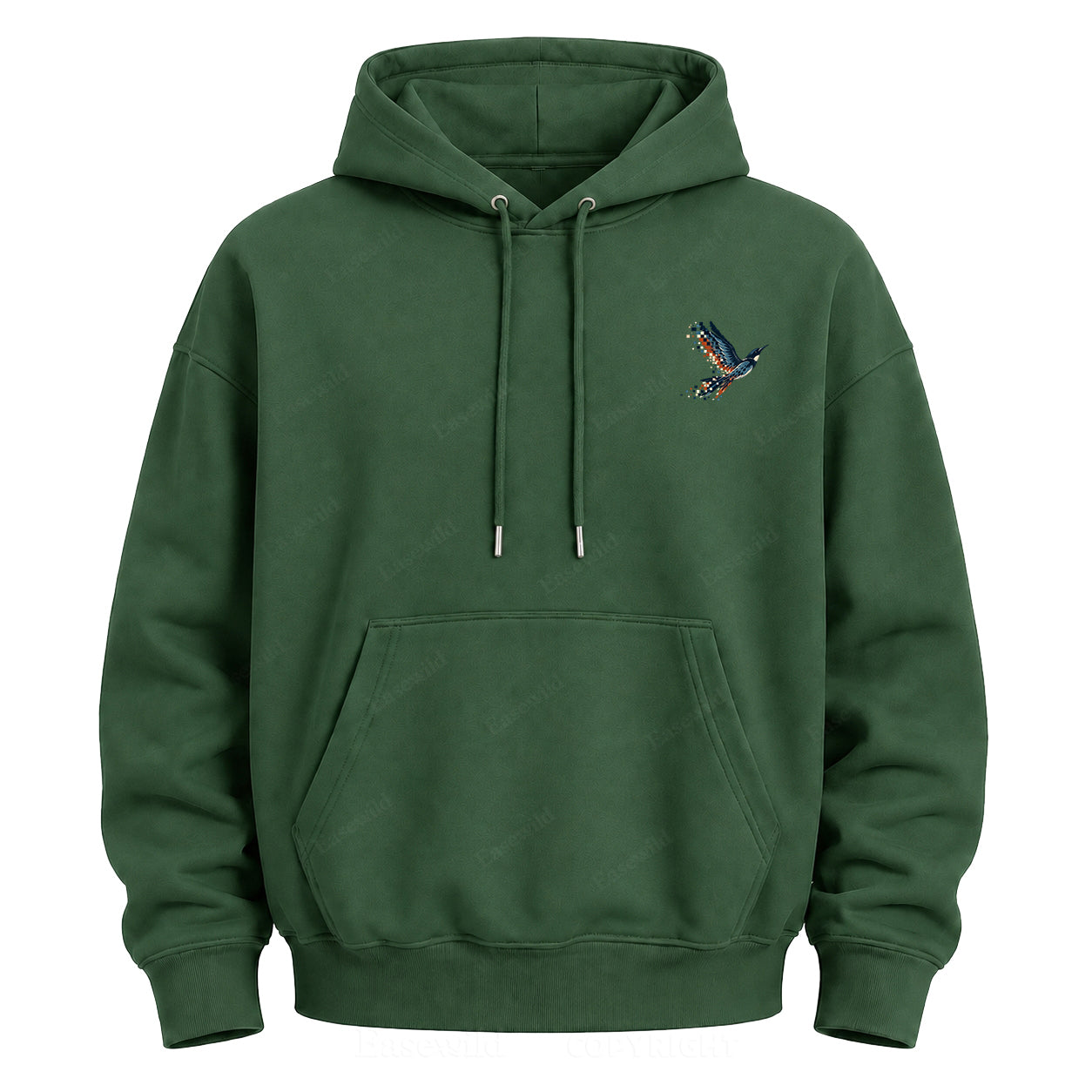 Pixel to Peaks  Graphic Hoodie