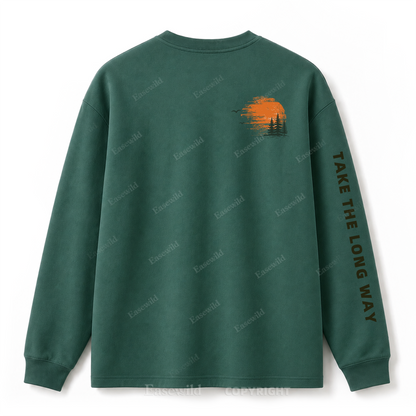 Somewhere Between Lost & Free Long Sleeve Tee