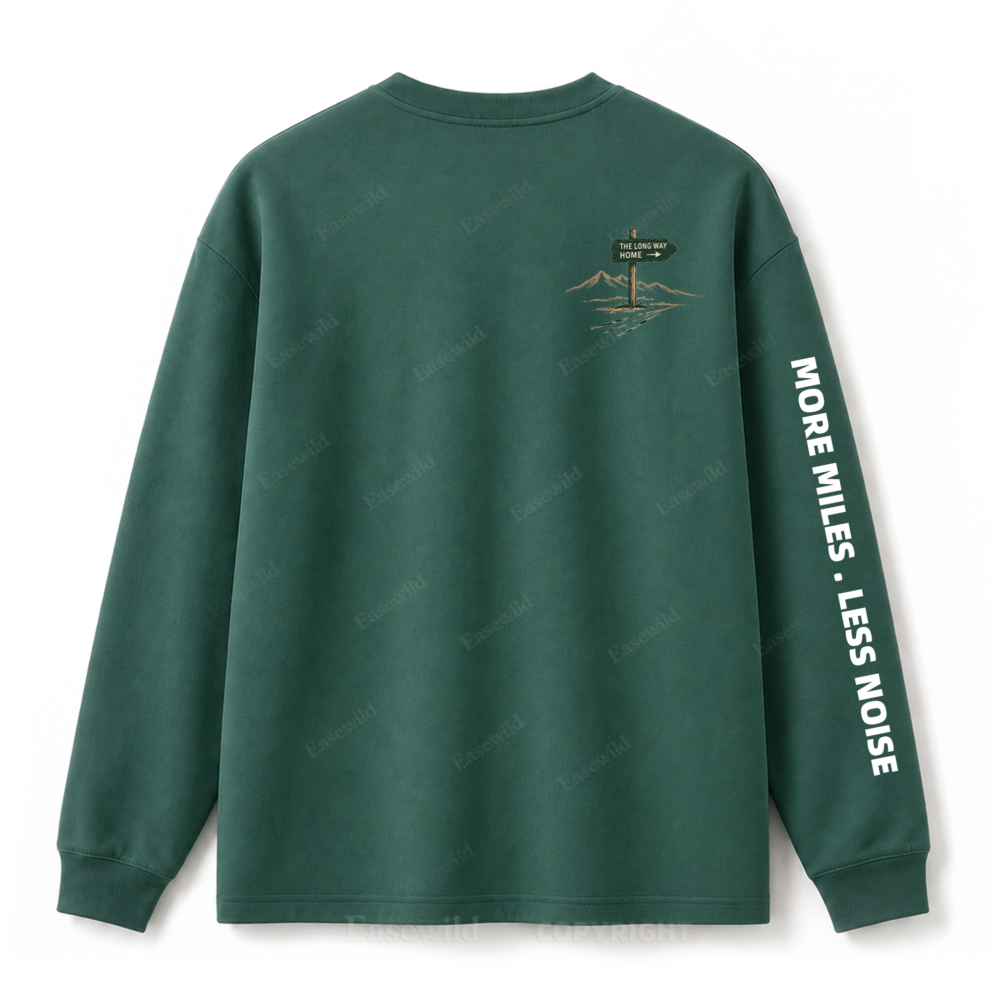 Take the Long Way Home Graphic Long Sleeve Tee
