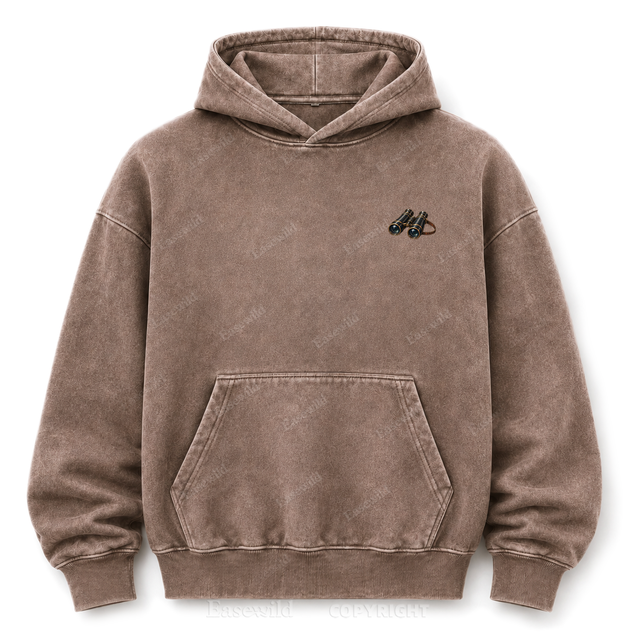 Peace Lives Here Lake Escape Washed Graphic Hoodie