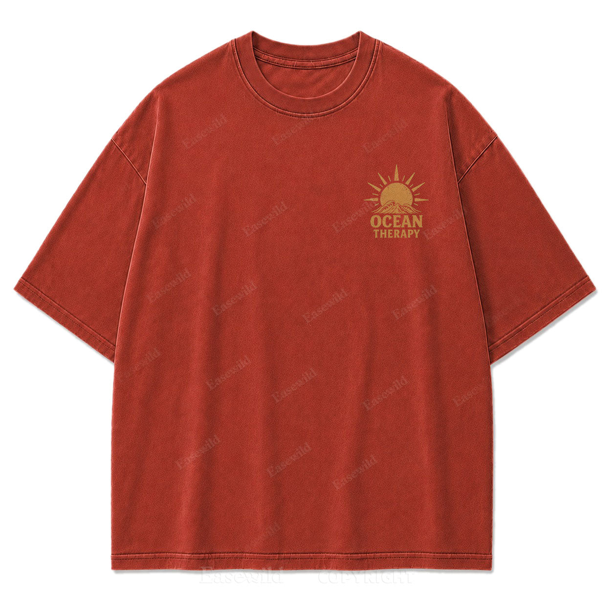 Ocean Therapy Salty Soul Washed Graphic Tee
