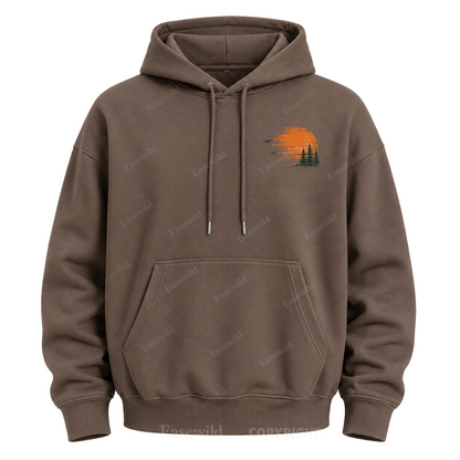 Somewhere Between Lost & Free Graphic Hoodie