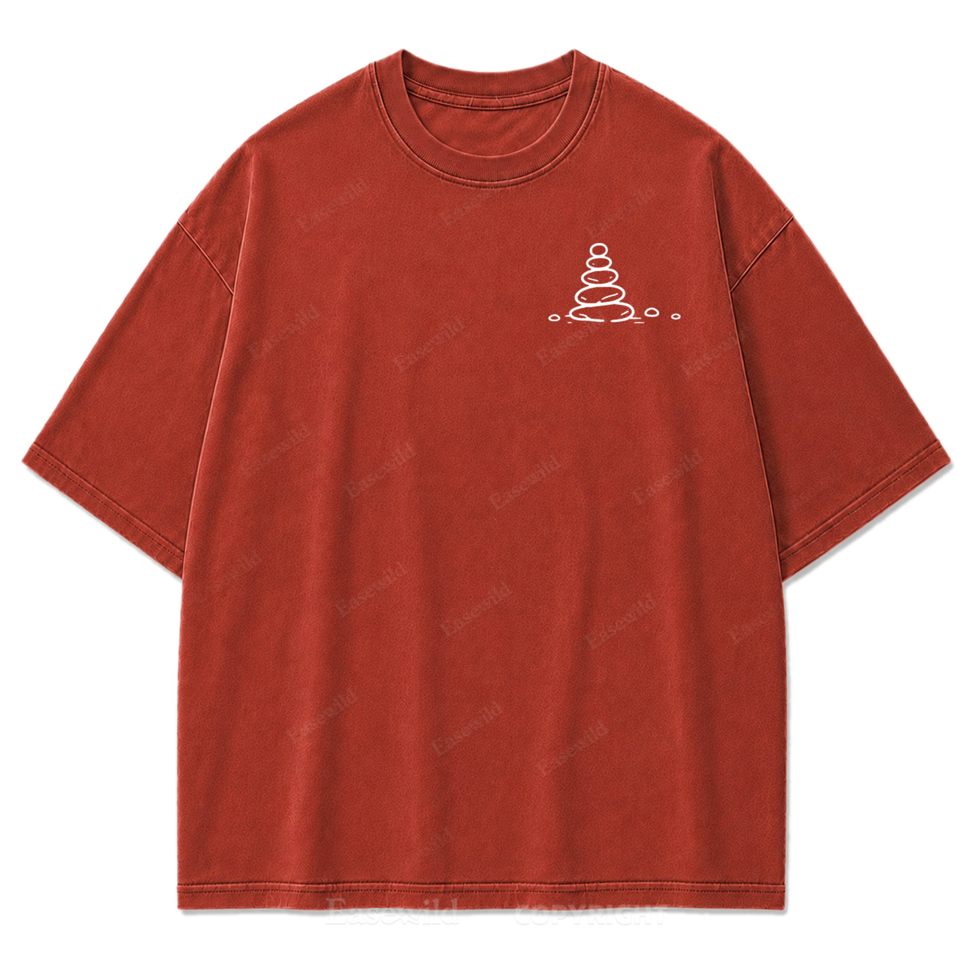 Cool Rocks Explorer Washed Print Tee