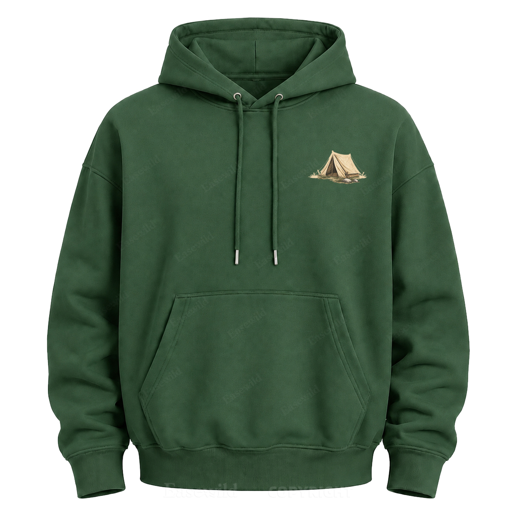 Camp Coffee Mornings Washed Graphic Hoodie