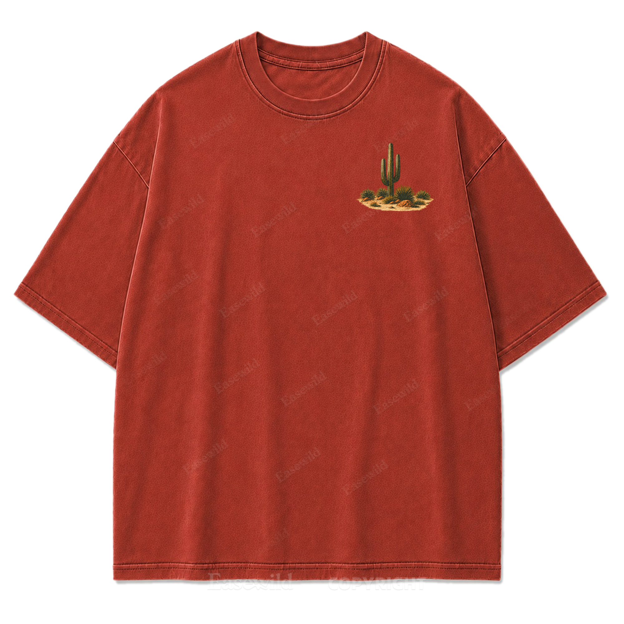 The Long Way Home Washed Print Tee