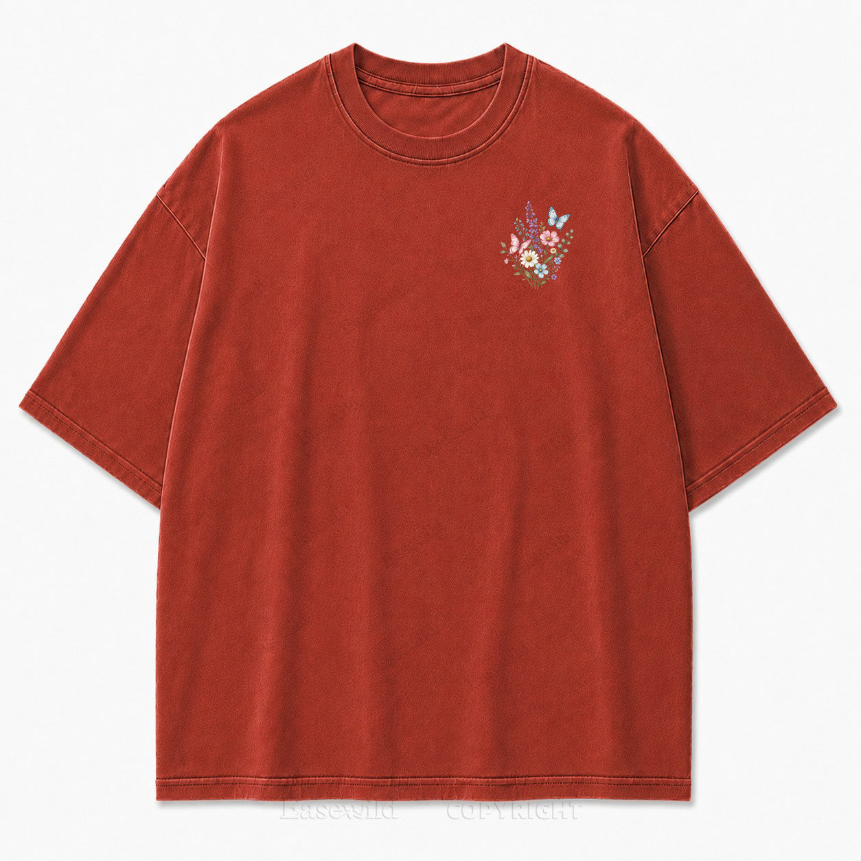 Live Wild Bloom Free Floral Art Print Tee
