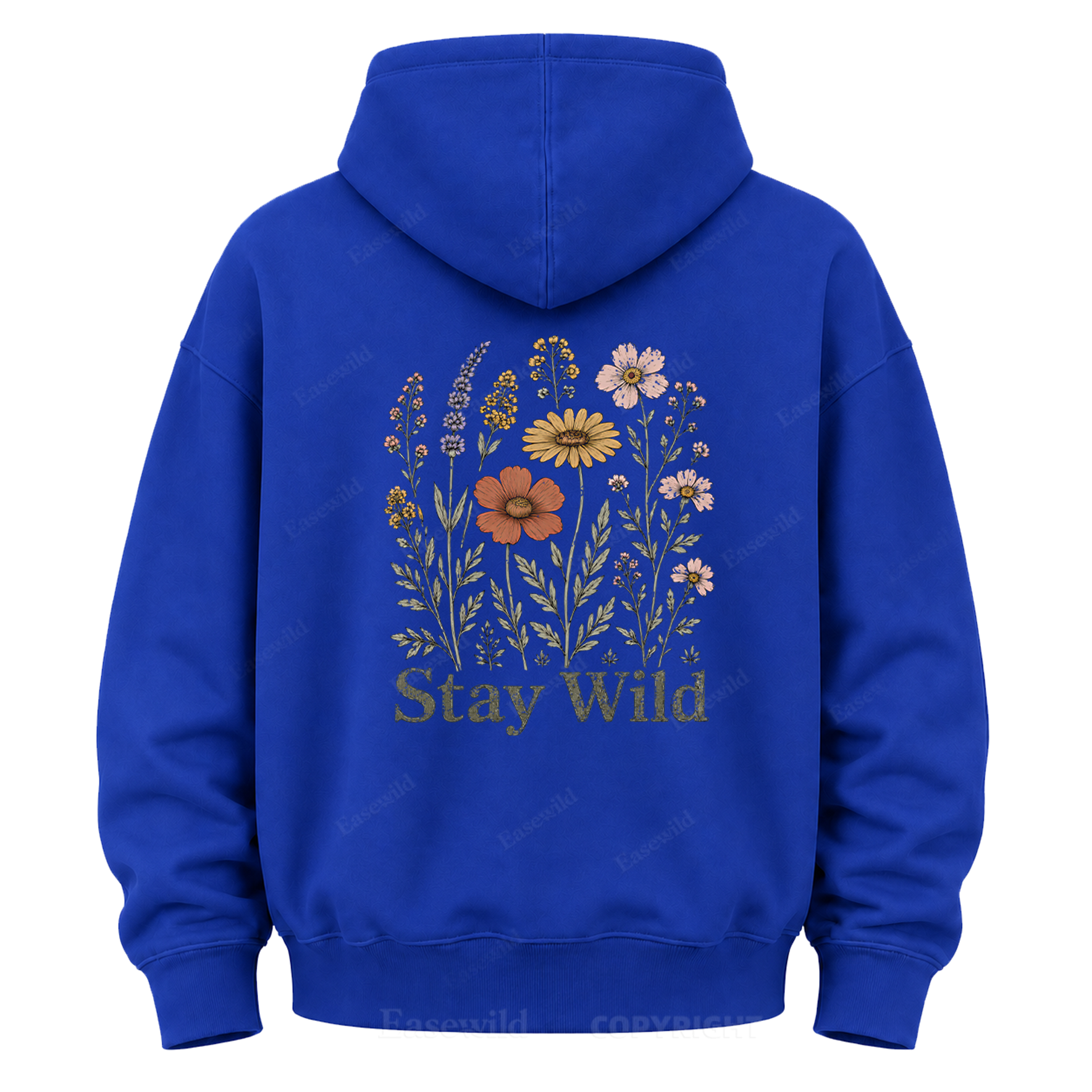 Stay Wild Wildflower Graphic Hoodie