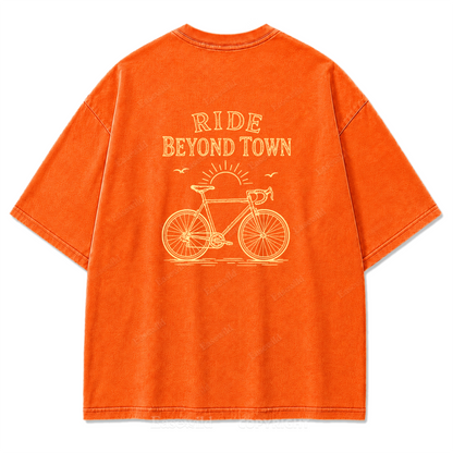 Ride Beyond Town Graphic Print Tee
