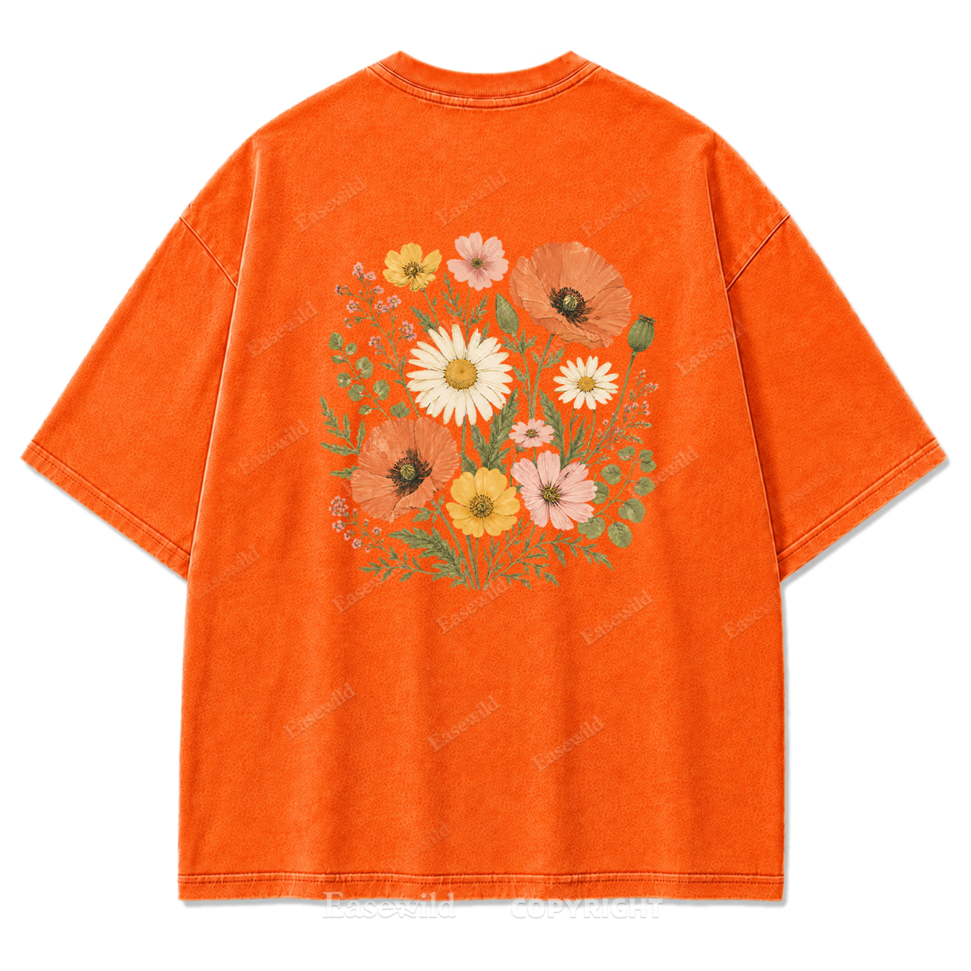 Wildflower Bouquet Washed Print Tee