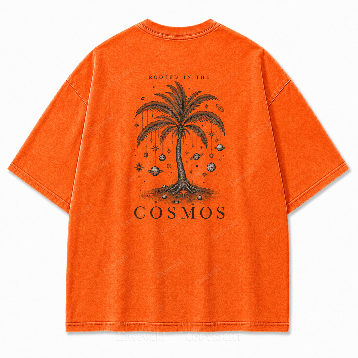 Rooted in the Cosmos Vintage Graphic Print Tee