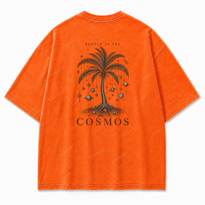 Rooted in the Cosmos Vintage Graphic Print Tee