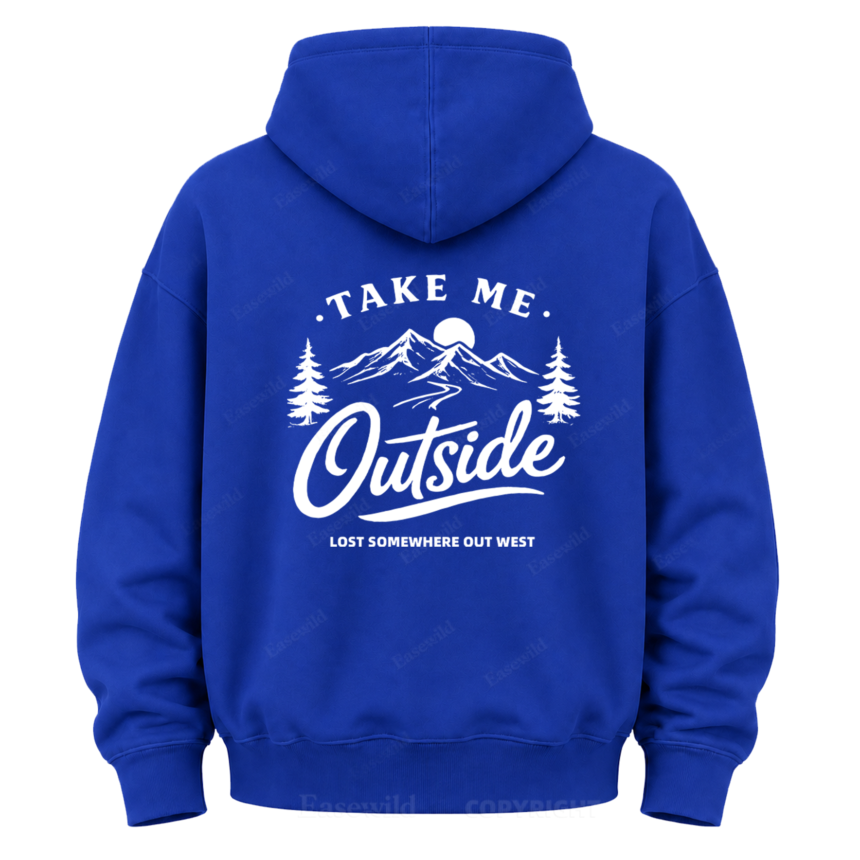 Take Me Outside Out West Grafik-Kapuzenpullover
