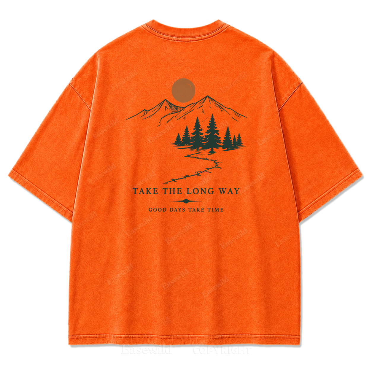 Take the Long Way Print Tee