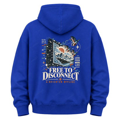 Pixel to Peaks  Graphic Hoodie