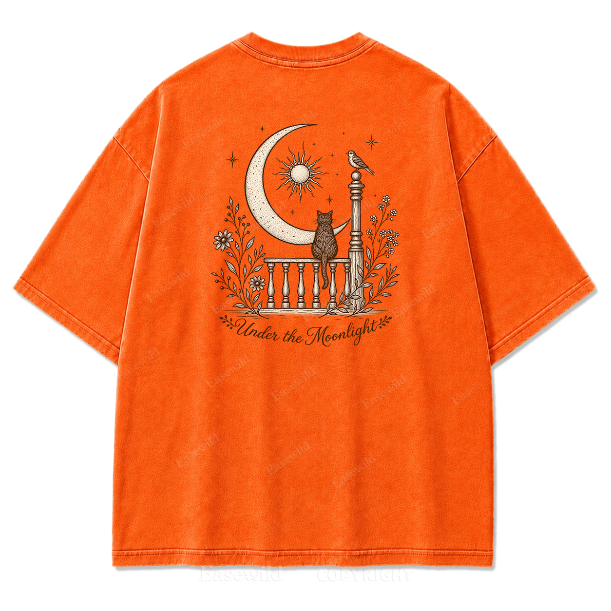 Lunar Reverie Vintage Graphic Print Tee