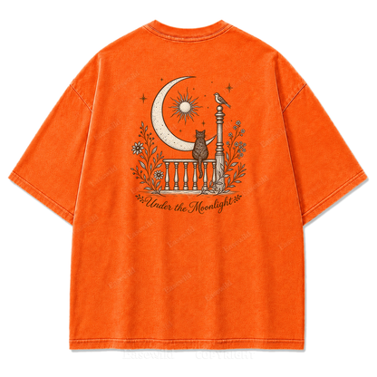Lunar Reverie Vintage Graphic Print Tee