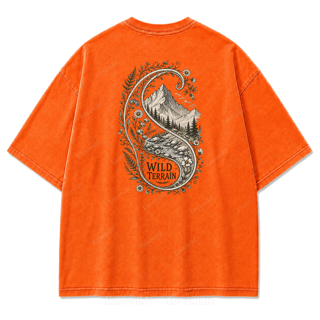 Wild Terrain Mountain Paisley Tee