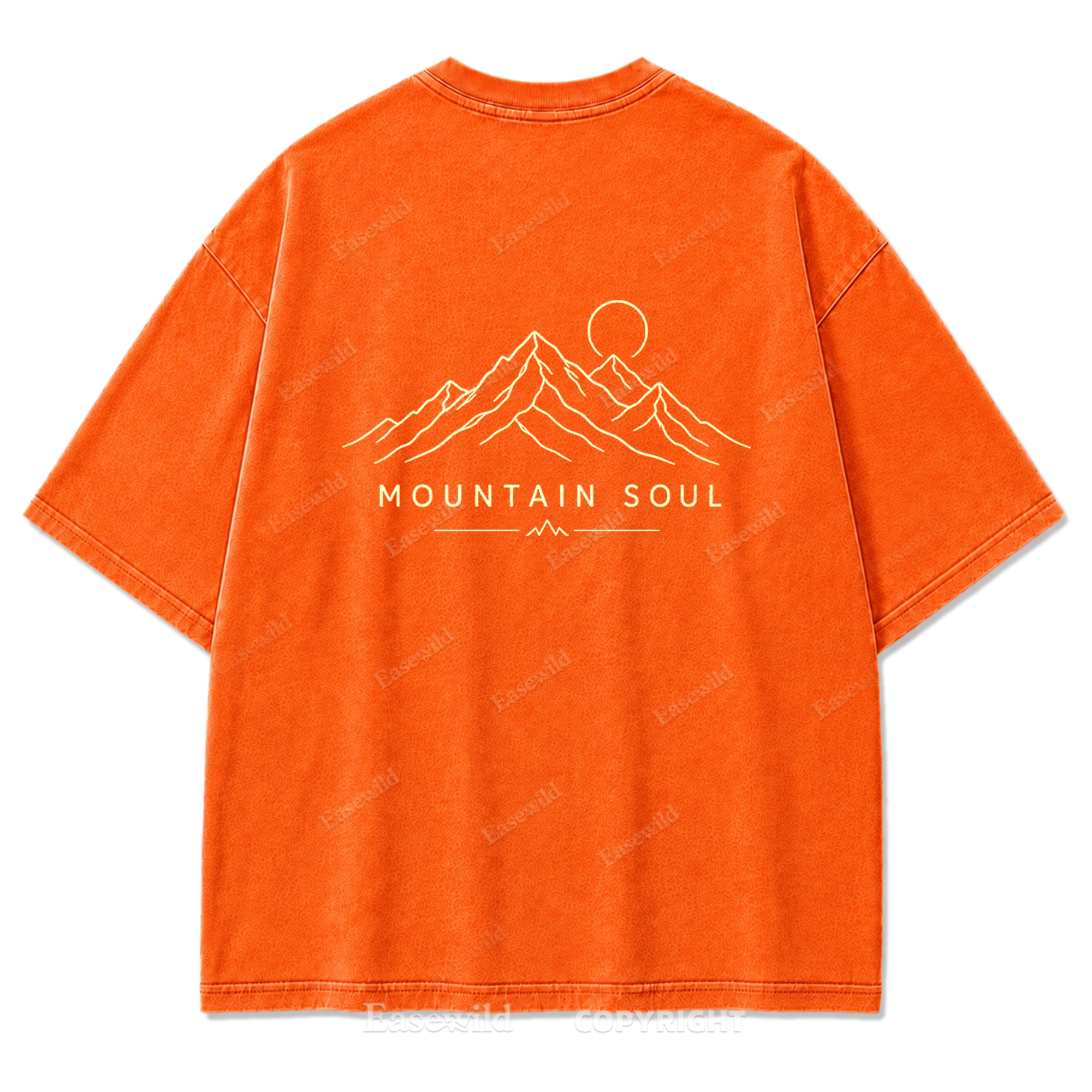 Mountain Soul Minimal Washed Print Tee
