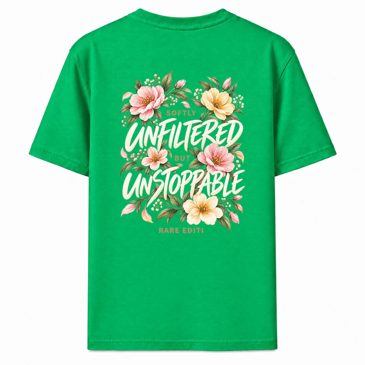 Softly Unfiltered Floral Graphic T-Shirt