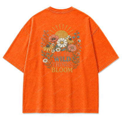 Wild Things Bloom Vintage Wildflower Tee