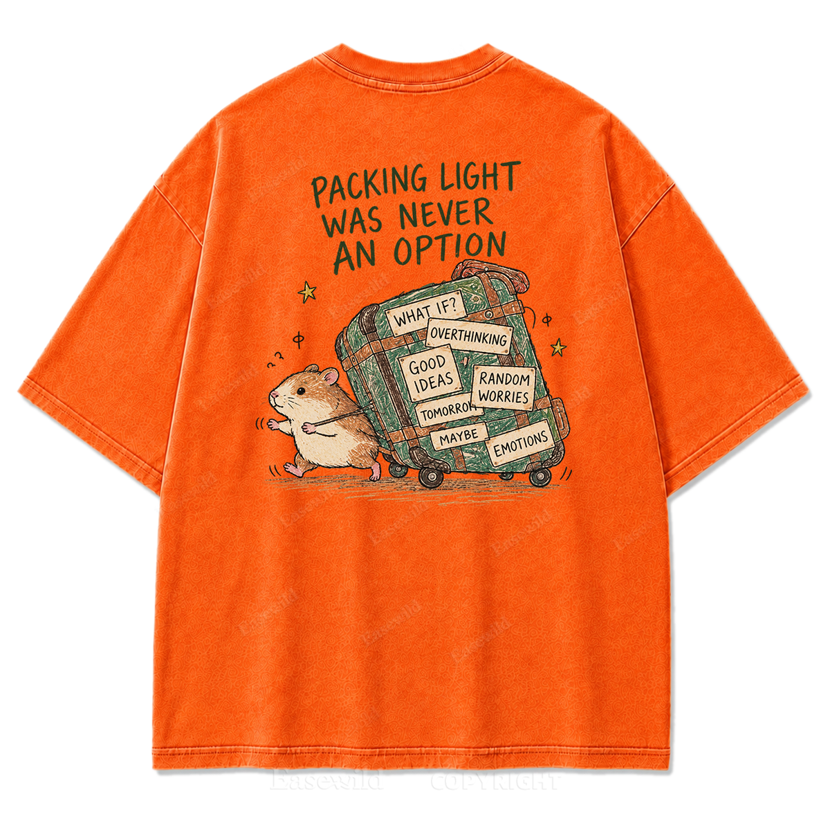 The Suitcase We All Carry Washed Graphic Tee