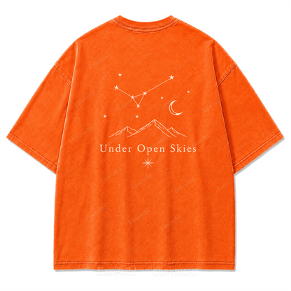 Under Open Skies Washed Print Tee