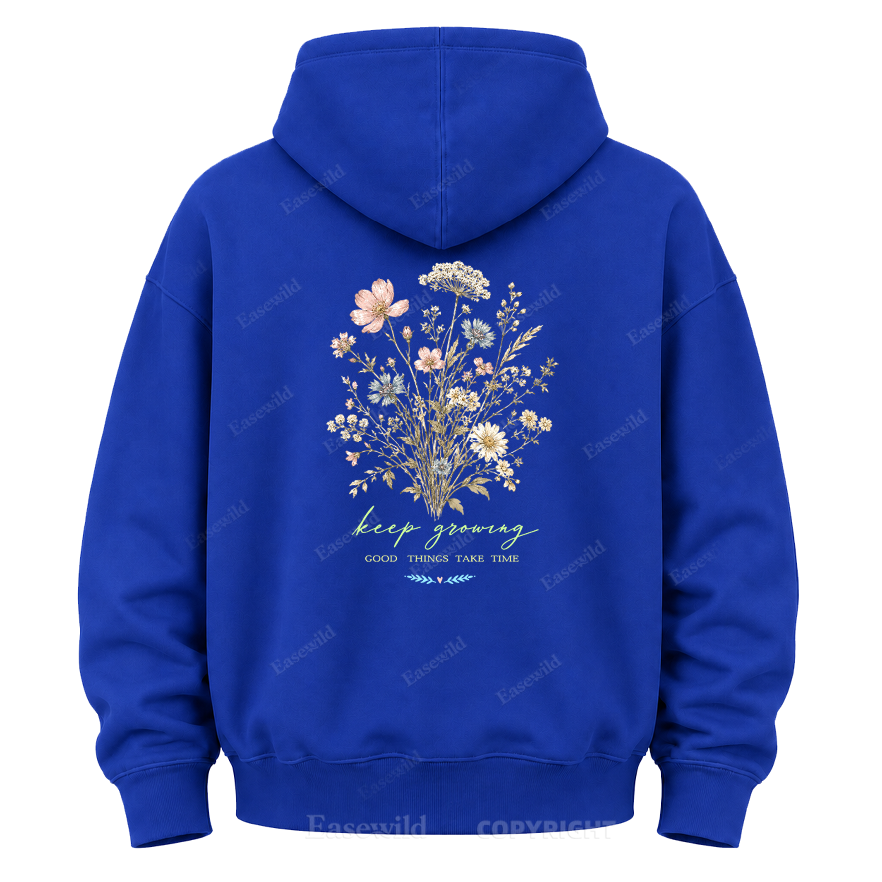 Keep Growing Wildflower Graphic Hoodie