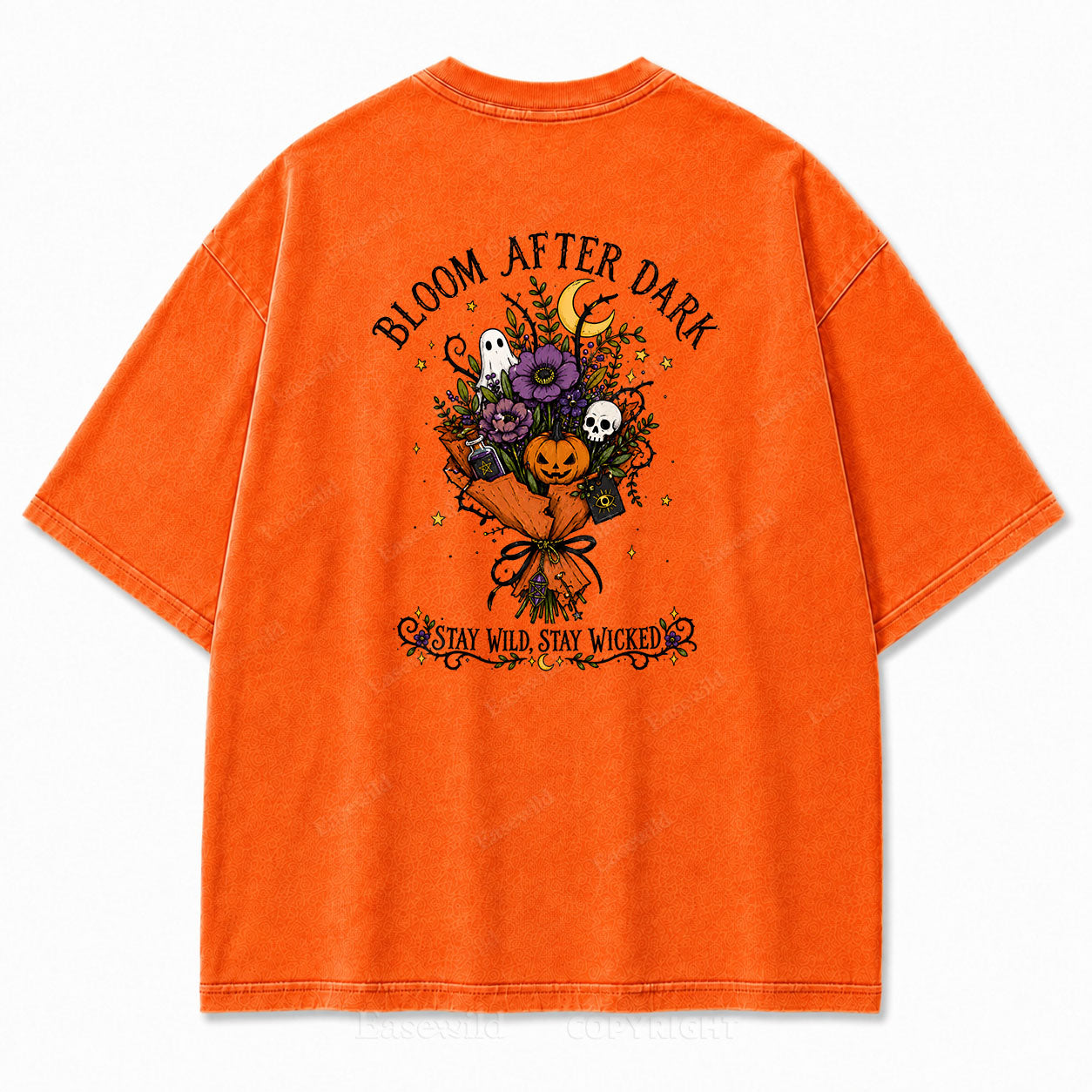 Bloom After Dark Halloween Washed Graphic Tee