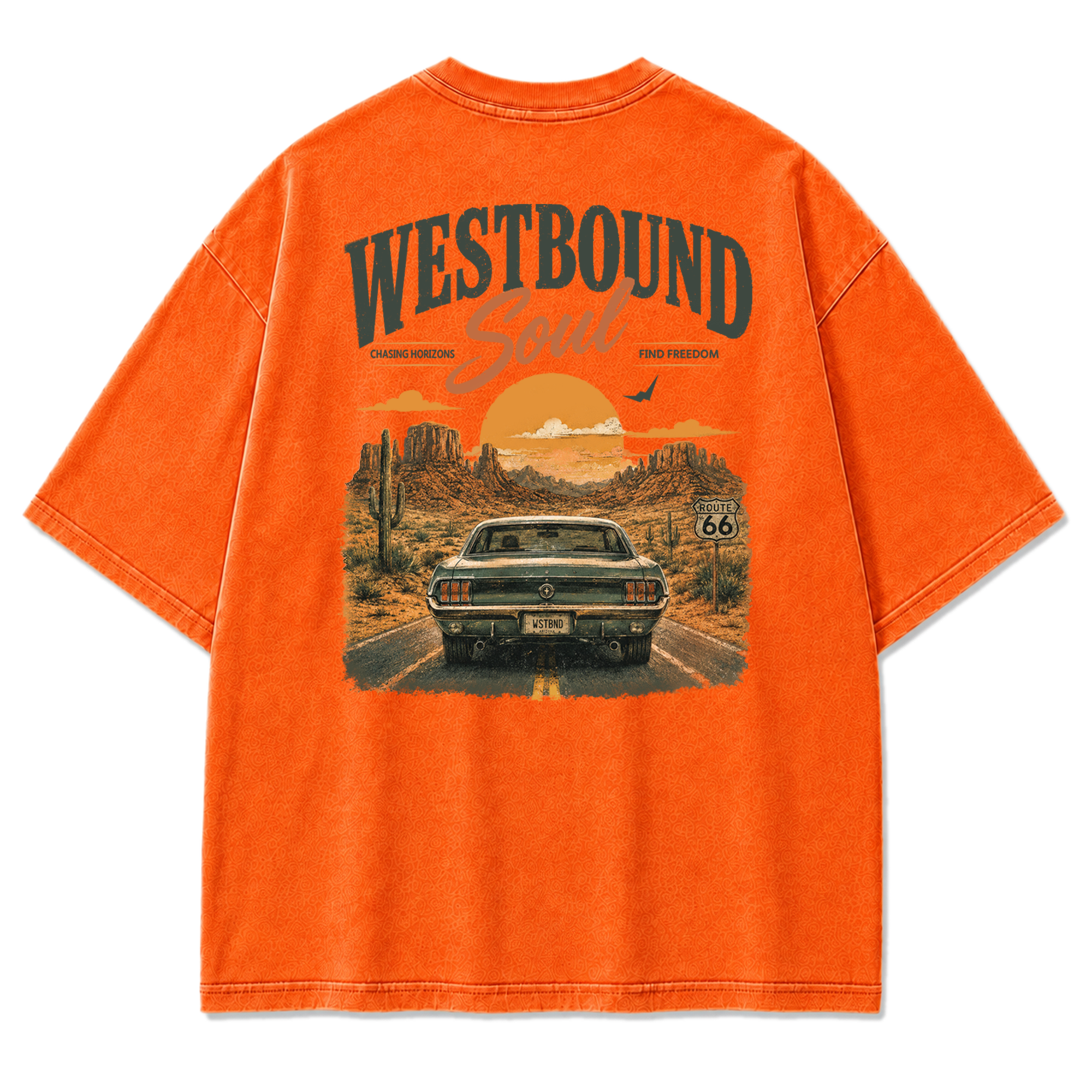 Westbound Soul Washed Print Tee