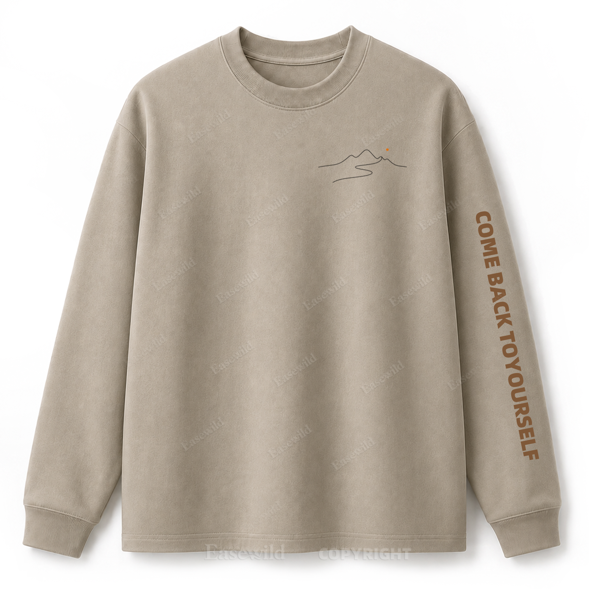 Go Where You Feel Most Alive Graphic Long Sleeve Tee