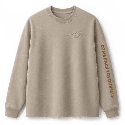 Go Where You Feel Most Alive Graphic Long Sleeve Tee