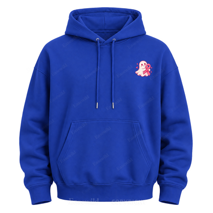 Pink For A Purpose Ghost Graphic Hoodie