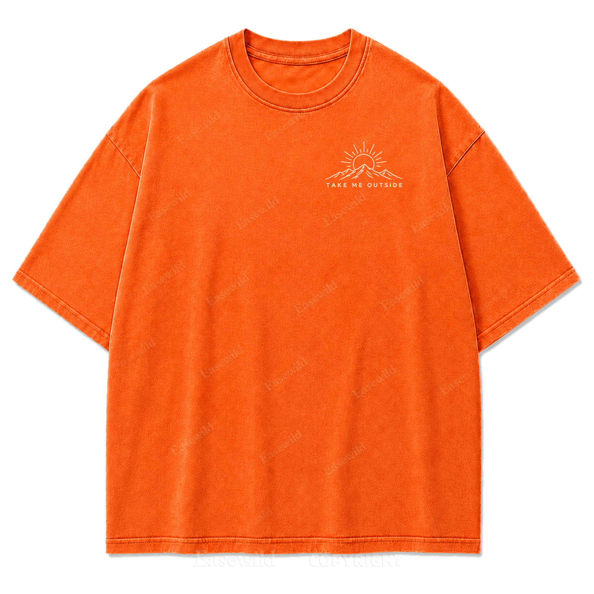 Called Back to the Outside Washed Print Tee