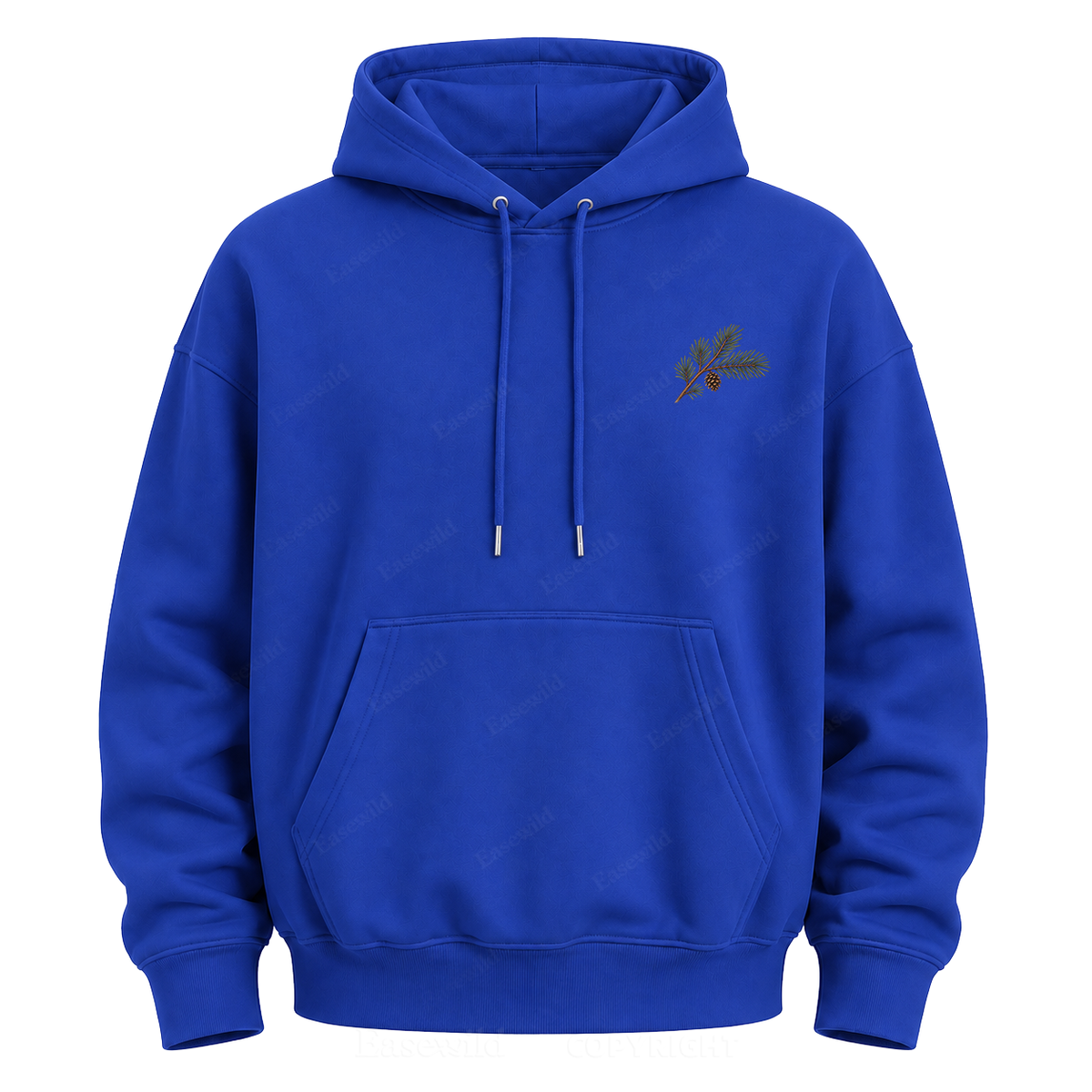 Meet Me Where the Pines Whisper Vintage Woodland Graphic Hoodie