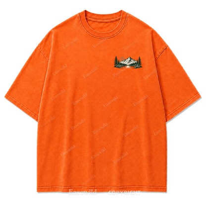 Campfire Evenings Outdoor Washed Print Tee