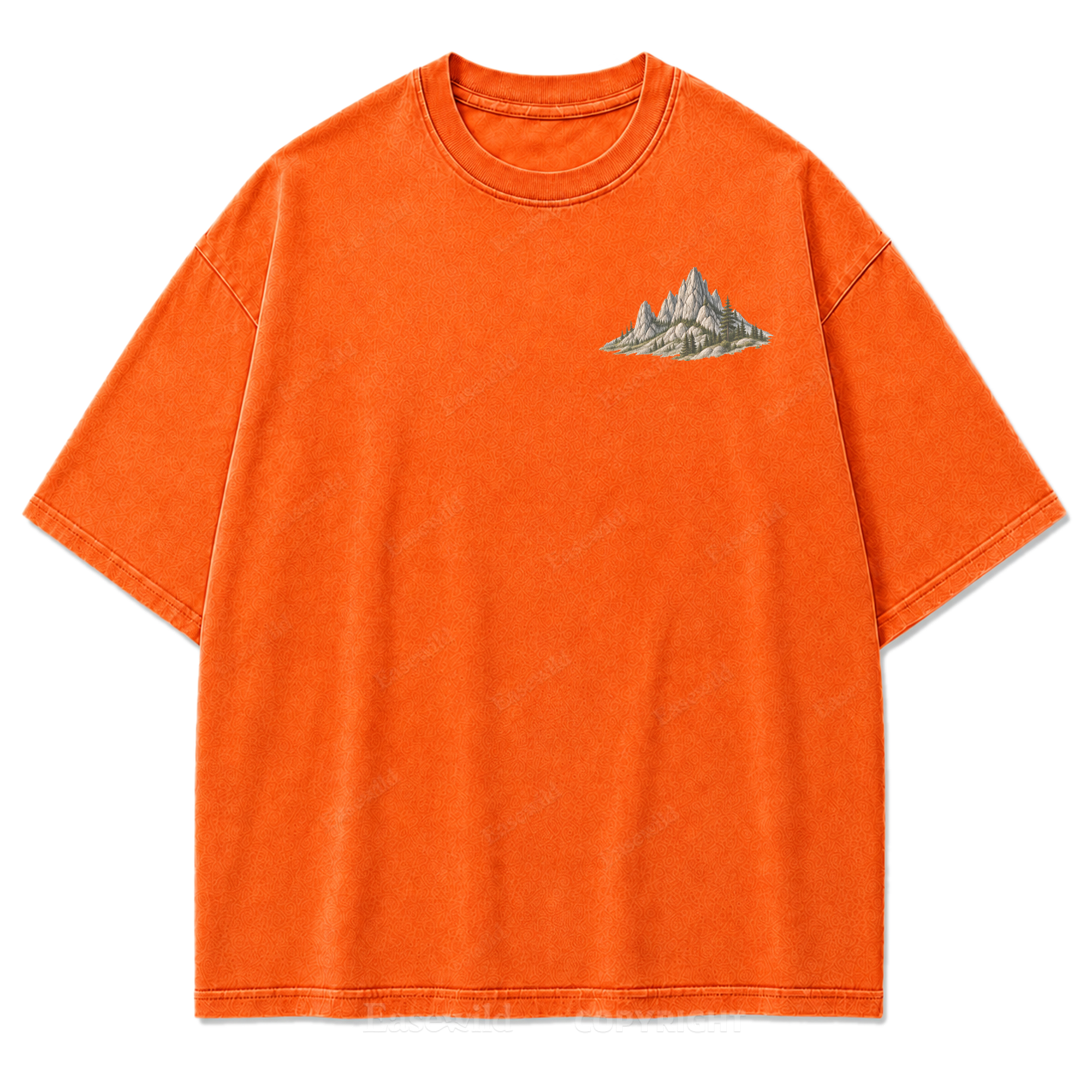 Open Roads Black Hills Washed Print Tee