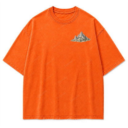 Open Roads Black Hills Washed Print Tee