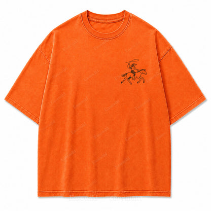 Coastal Cowgirl Club Washed Print Tee