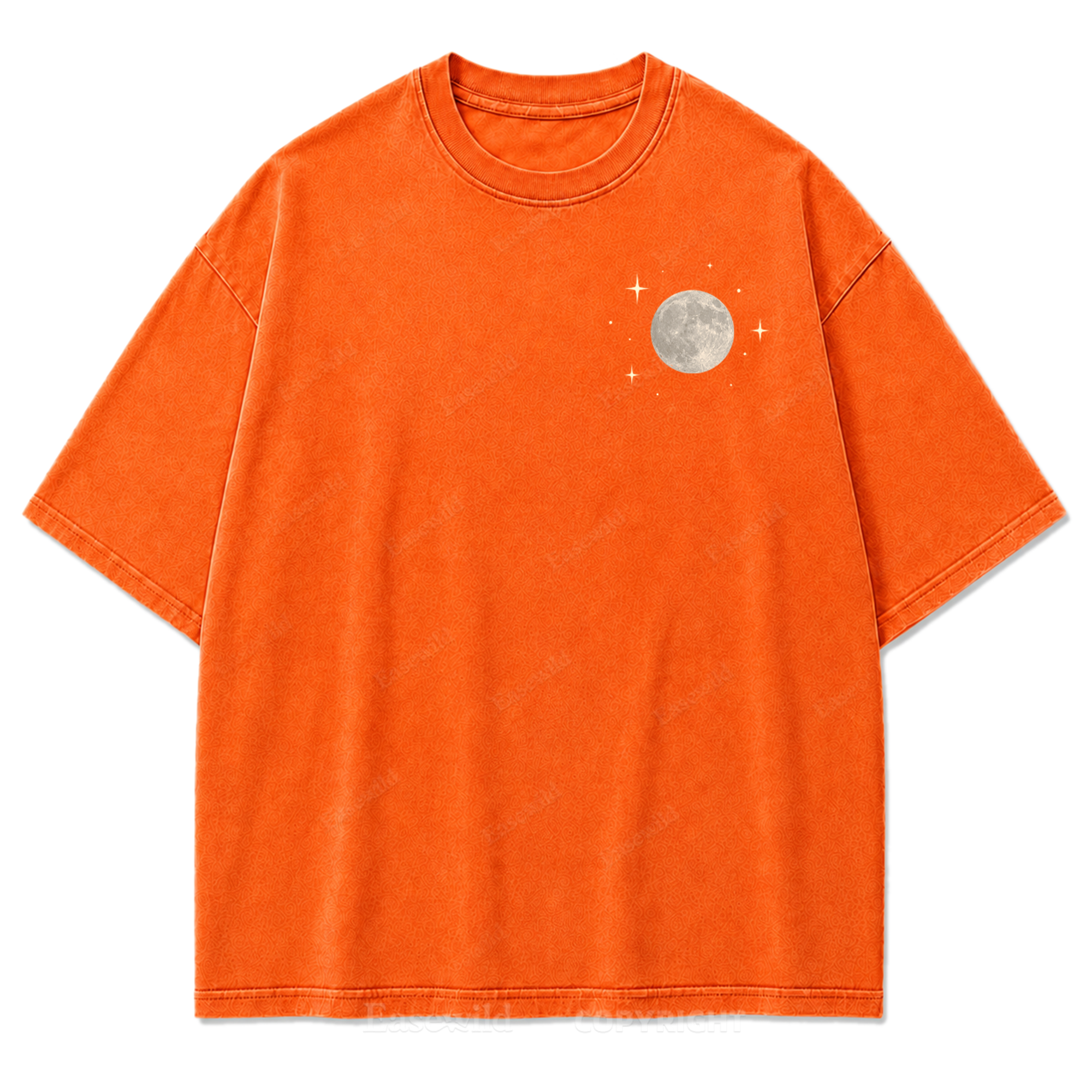 Moonlit Wilderness Washed Print Tee