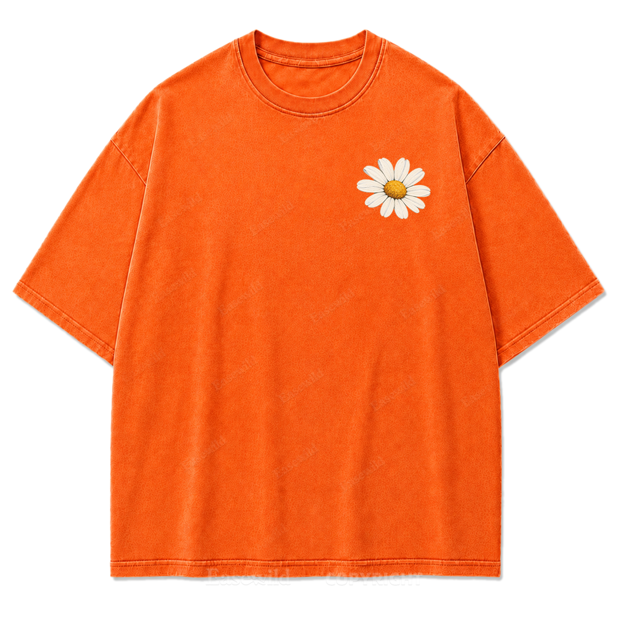Always Take the Scenic Route Washed Print Tee