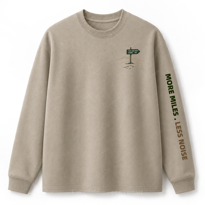 Take the Long Way Home Graphic Long Sleeve Tee