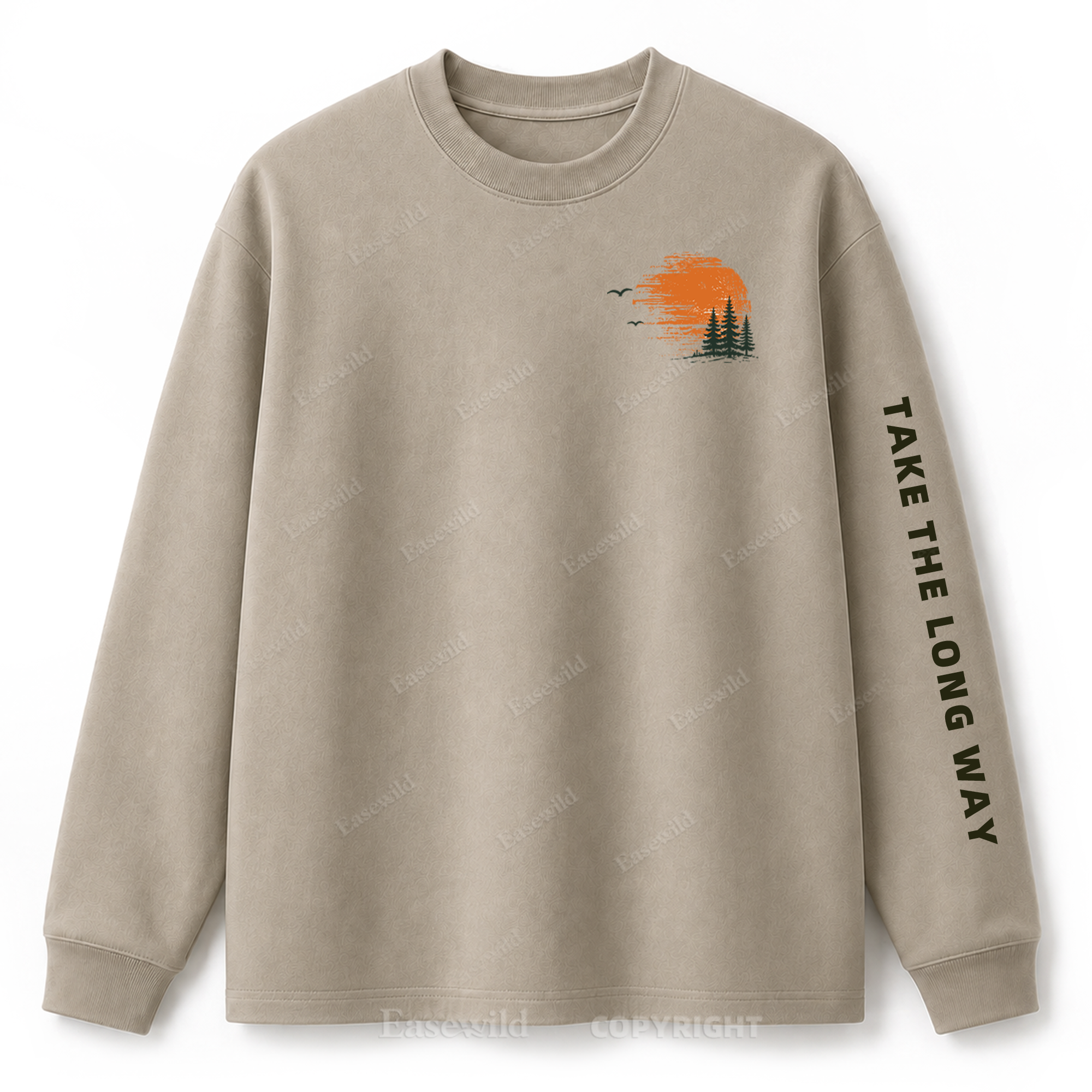 Somewhere Between Lost & Free Long Sleeve Tee