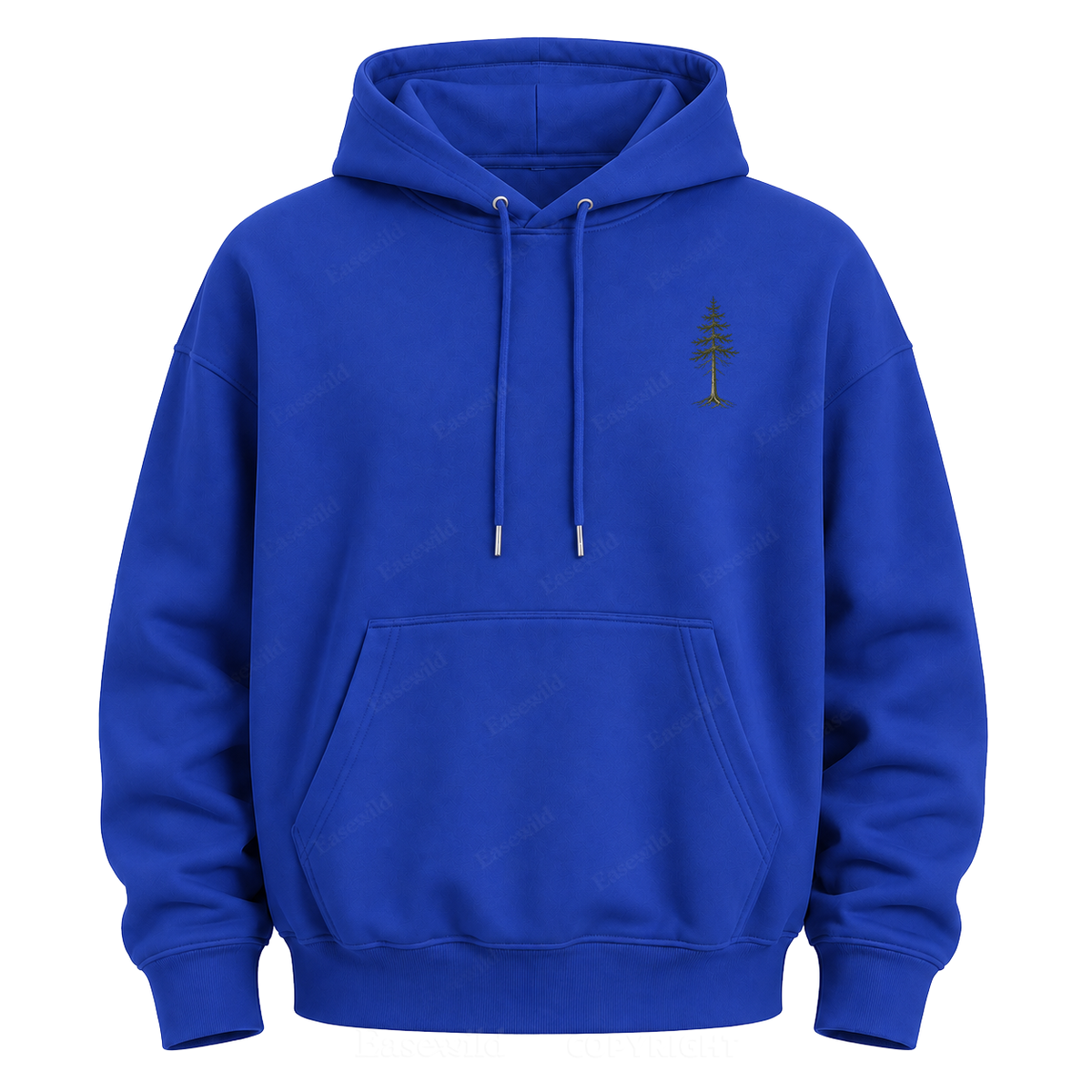 Wild in Quiet Ways Vintage Pine Graphic Hoodie