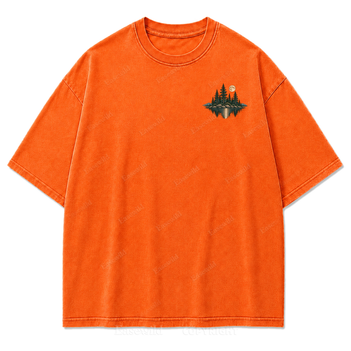 Lake Nights Washed Print Tee