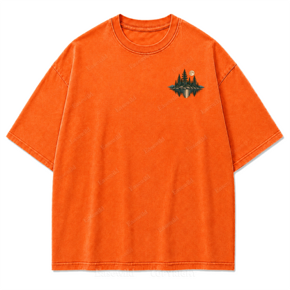 Lake Nights Washed Print Tee