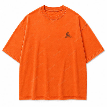 Overstimulated Nature Club Washed Print Tee